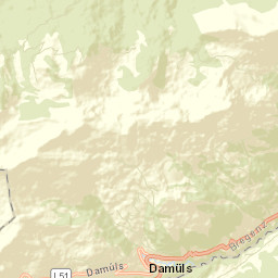 Damüls Street Map