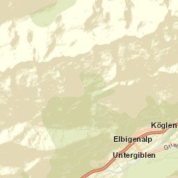 Elbigenalp Street Map