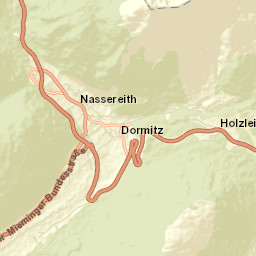 Nassereith Street Map