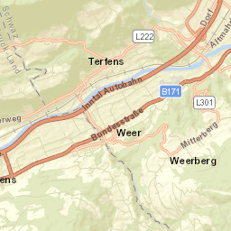 Weerberg Street Map