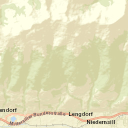 Niedernsill Street Map