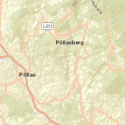 Pöllauberg Street Map