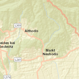 Weiden bei Rechnitz Street Map