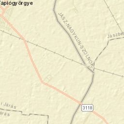 Tápiógyörgye Street Map