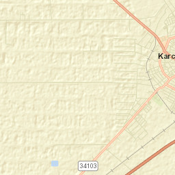 Karcagi Járás Street Map