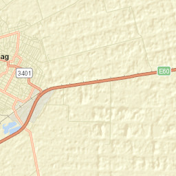 Karcag Street Map