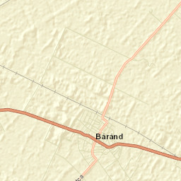 Báránd Street Map