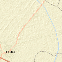 Földes Street Map