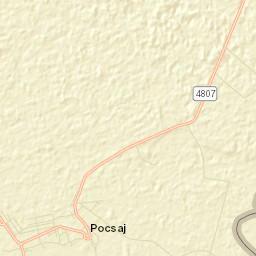 Pocsaj Street Map
