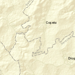 Comuna Şamşud Street Map