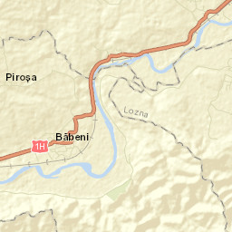 Băbeni Street Map