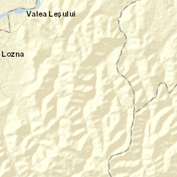 Comuna Lozna Street Map