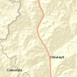 Chiuiești Street Map