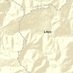 Comuna Leşu Street Map