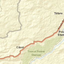 Comuna Poiana Stampei Street Map