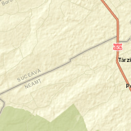 Comuna Brusturi-Drăgăneşti Street Map