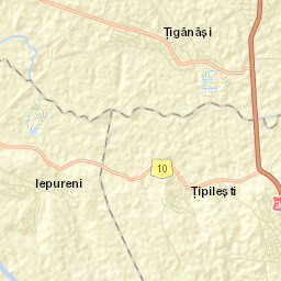 Ţigănaşi Street Map