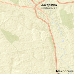 Zakharivka Street Map