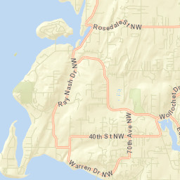 Artondale Street Map
