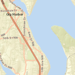 Gig Harbor Street Map