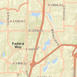 Federal Way Street Map