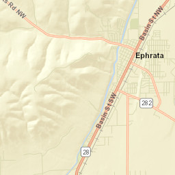 Ephrata Street Map