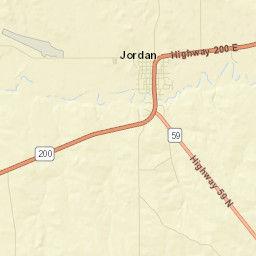 Jordan Street Map