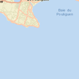 Le Pouliguen Street Map