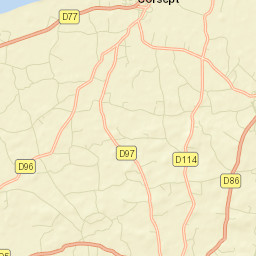 Corsept Street Map