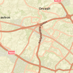 Orvault Street Map