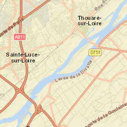 Thouaré-sur-Loire Street Map