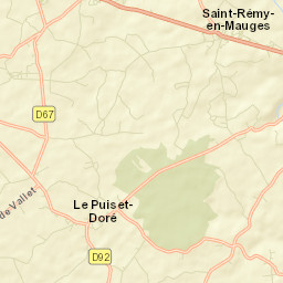 Saint-Rémy-en-Mauges Street Map