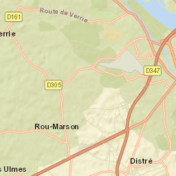 Distré Street Map