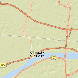 Chouzé-sur-Loire Street Map