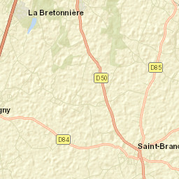 Département d'Indre-et-Loire Street Map