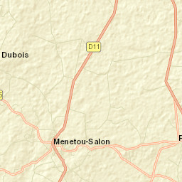 Menetou-Salon Street Map