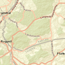 Murgenthal Street Map