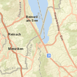 Menziken Street Map