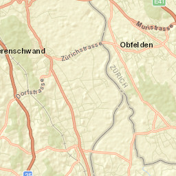 Merenschwand Street Map