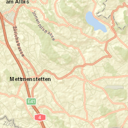 Affoltern / Hasenbüel Street Map
