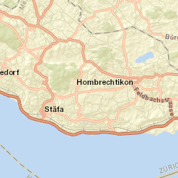 Oetwil Street Map