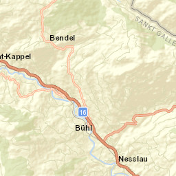 Krummenau Street Map