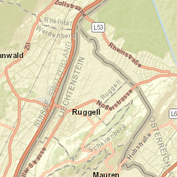 Sennwald Street Map