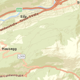 Silz Street Map