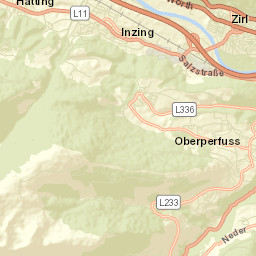 Zirl Street Map