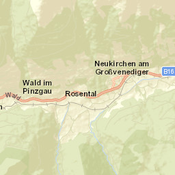 Neukirchen am Großvenediger Street Map