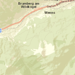 Bramberg am Wildkogel Street Map