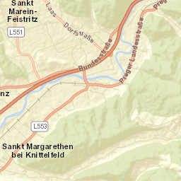 Sankt Lorenzen bei Knittelfeld Street Map