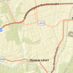Hannersdorf Street Map