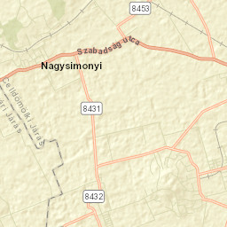 Celldömölki Járás Street Map